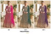 Parampara By Sayuri Gerogette Gown With Dupatta Wholesale Price In Surat